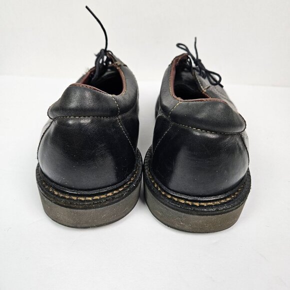 Allen Edmonds Voyager Black Leather Casual Lace Up Walking Shoe 10 - Picture 8 of 13
